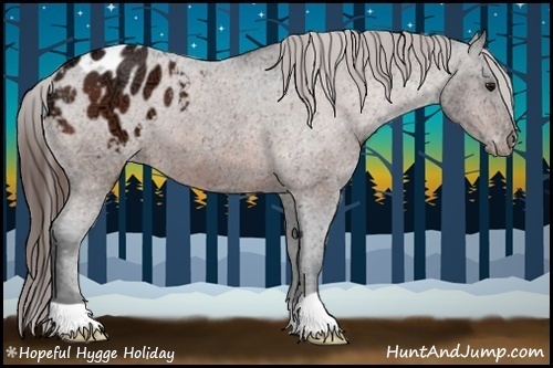 Horse Color:Bay Ice Appaloosa