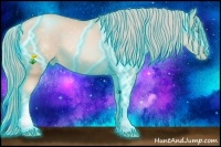 Horse Color:Thunderstruck White Spotted Palomino Pearl