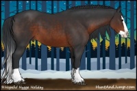 Horse Color:Brown Splash