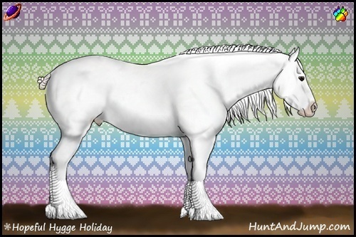 Horse Color:Watercolor Silver Black Sabino Varnish Rabicano 