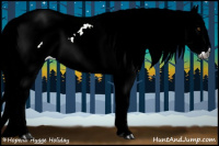 Horse Color:Gray Watercolor Buckskin Dun Splash Tobiano Rabicano 