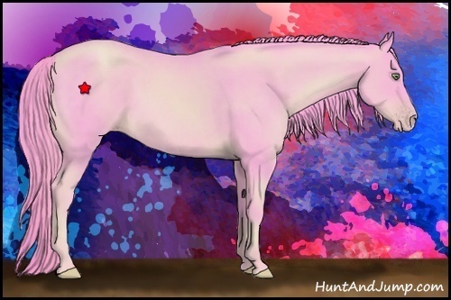 Horse Color:Watercolor Gold Champagne 
