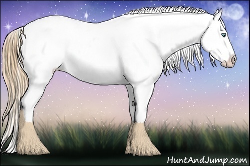 Horse Color:Gold Champagne Ice Pearl Varnish 