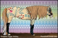 Horse Color:Gold Champagne Dun Splash Rabicano