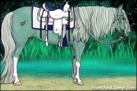 Horse Color:Watercolor Silver Black 