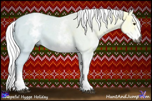 Horse Color:Gray White Spotted Chestnut Ice 