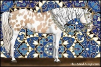 Horse Color:Liver Chestnut Pearl Sabino Appaloosa 