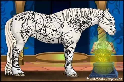 Horse Color:Smoky Creme Varnish 