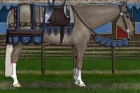 Horse Color:Silver Smoky Black 