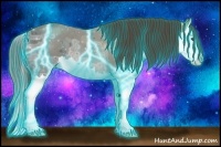 Horse Color:Thunderstruck Liver Chestnut Ice Splash 