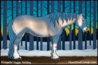 Horse Color:Watercolor Liver Red Onyx Sabino