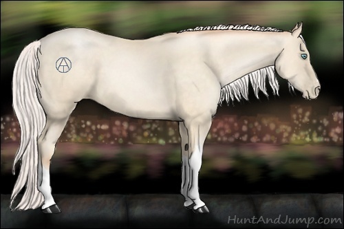 Horse Color:Silver Sable Cream Champagne Pearl