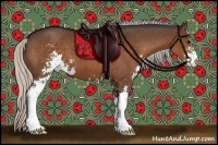 Horse Color:Silver Bay Sabino 