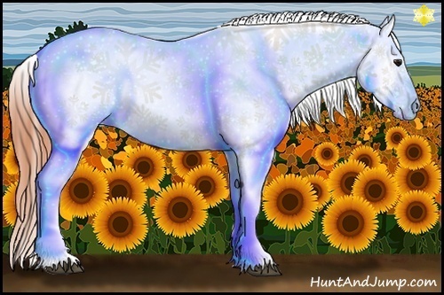 Horse Color:Brown Dun Snowflake Varnish Brindle