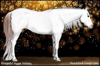Horse Color:Bay Roan Onyx Snowflake Varnish Brindle