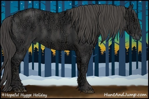 Horse Color:Black Ice  Brindle