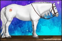 Horse Color:Chestnut Mushroom Splash Snowflake Varnish  Brindle
