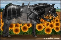 Horse Color:Brown Roan Brindle