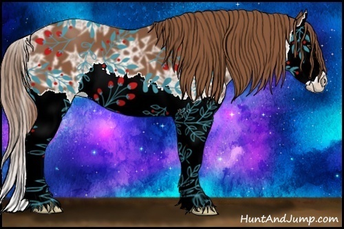 Horse Color:Chestnut Ice Splash 