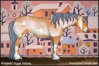 Horse Color:Watercolor White Spotted Bay Onyx 