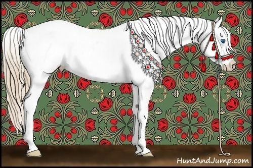 Horse Color:White Spotted Buckskin Pearl Splash Varnish 