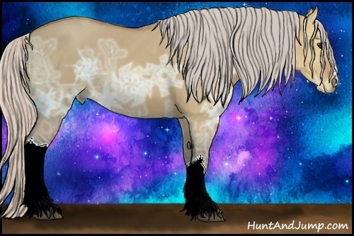 Horse Color:Silver Bay Ice Dun 