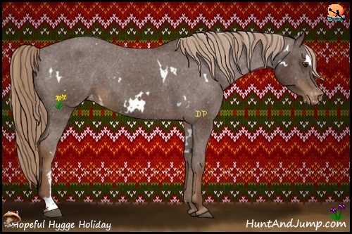 Horse Color:White Spotted Liver Chestnut Appaloosa 