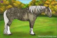 Horse Color:Silver Buckskin Ice Dun Tobiano 