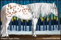 Horse Color:Bay Snowflake Varnish 