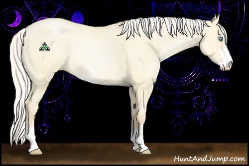 Horse Color:Silver Buckskin Pearl Dun Sabino Rabicano 
