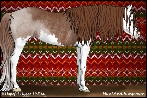 Horse Color:Chestnut Splash Rabicano