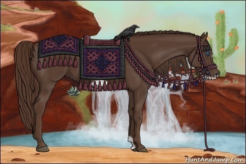 Horse Color:Liver Chestnut Frame 