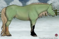 Horse Color:Watercolor Chestnut 