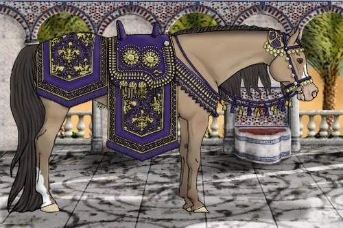 Horse Color:Classic Champagne 