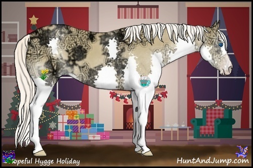 Horse Color:Silver Classic Champagne Ice Dun Splash