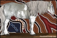 Horse Color:Silver Black Ice Splash