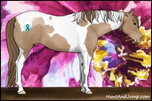 Horse Color:Black Pearl Tobiano 