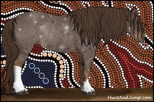 Horse Color:Liver Chestnut Rabicano 