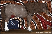 Horse Color:Liver Chestnut Rabicano