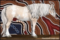 Horse Color:White Spotted Silver Classic Champagne Varnish