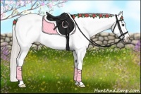 Horse Color:White Spotted Silver Brown Varnish 