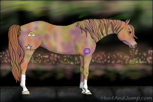 Horse Color:Nacre Chestnut 