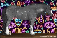 Horse Color:Black Varnish