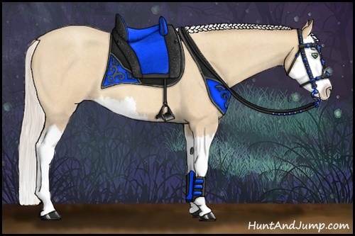 Horse Color:Silver Sable Cream Champagne Roan Splash