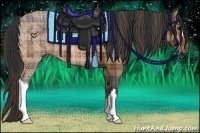 Horse Color:Plaid  Bay Ice 