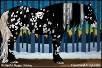 Horse Color:Red Roan Appaloosa 