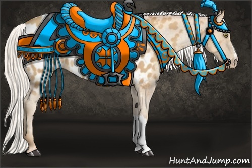 Horse Color:Silver Amber Champagne Appaloosa 