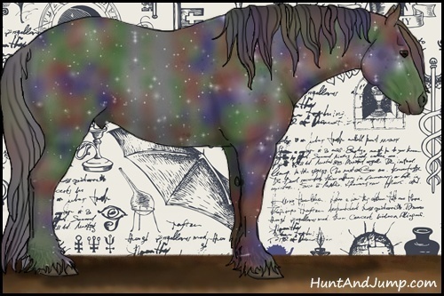 Horse Color:Nacre Black 