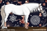 Horse Color:White Spotted Liver Chestnut Pearl Snowflake Varnish