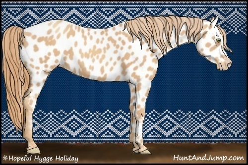 Horse Color:Gold Champagne Appaloosa 
